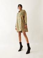ROONIE DRESS - SAGE view 2