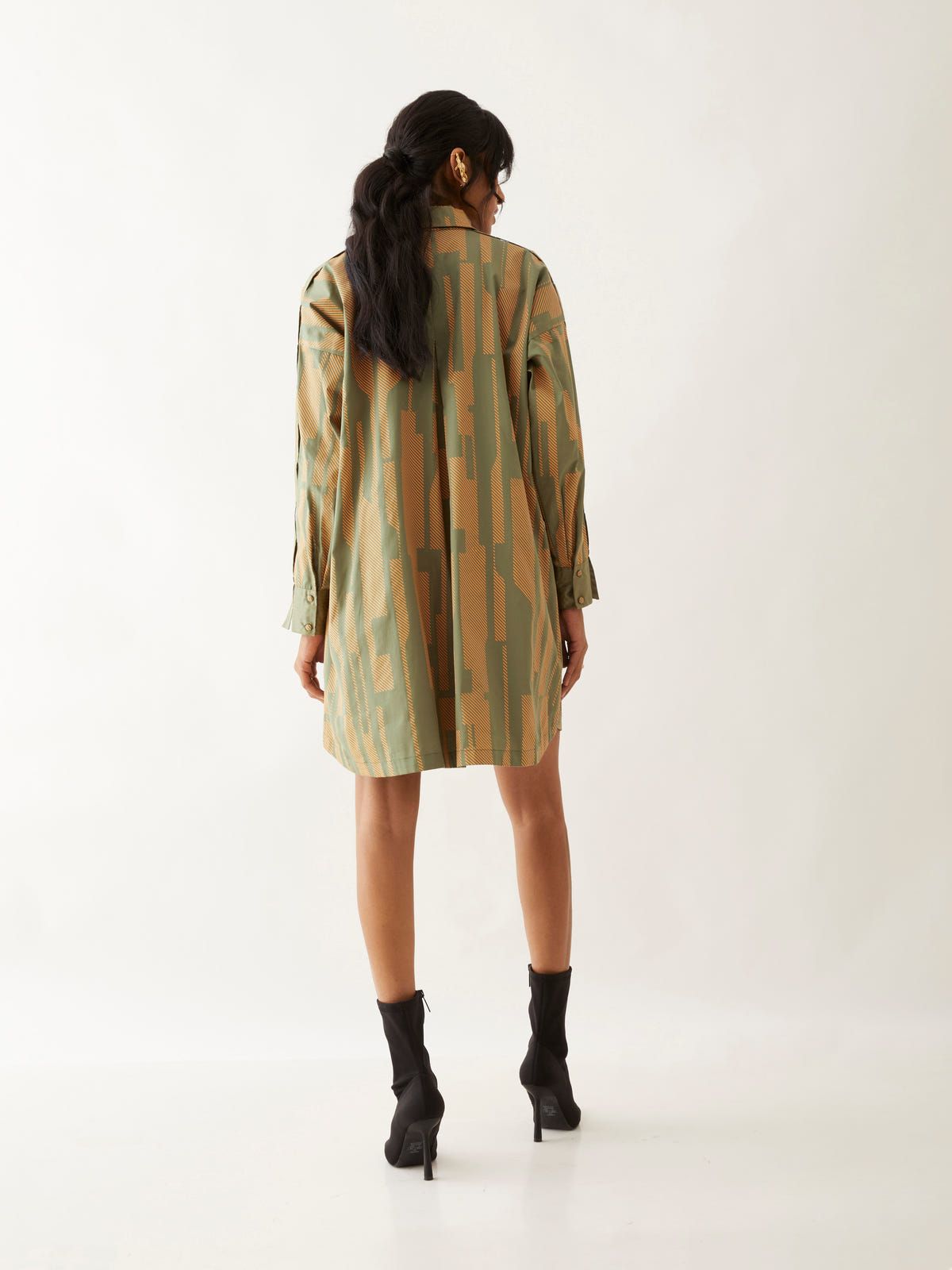 ROONIE DRESS - SAGE - image 3