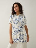 DEMURE SHIRT - OFF WHITE view 2