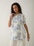 DEMURE SHIRT - OFF WHITE view 4