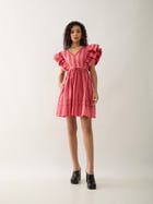GALA DRESS - SALMON view 1