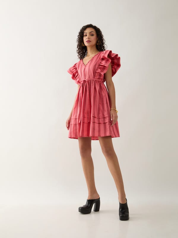 SON OF A NOBLE - SNOB — GALA DRESS - SALMON