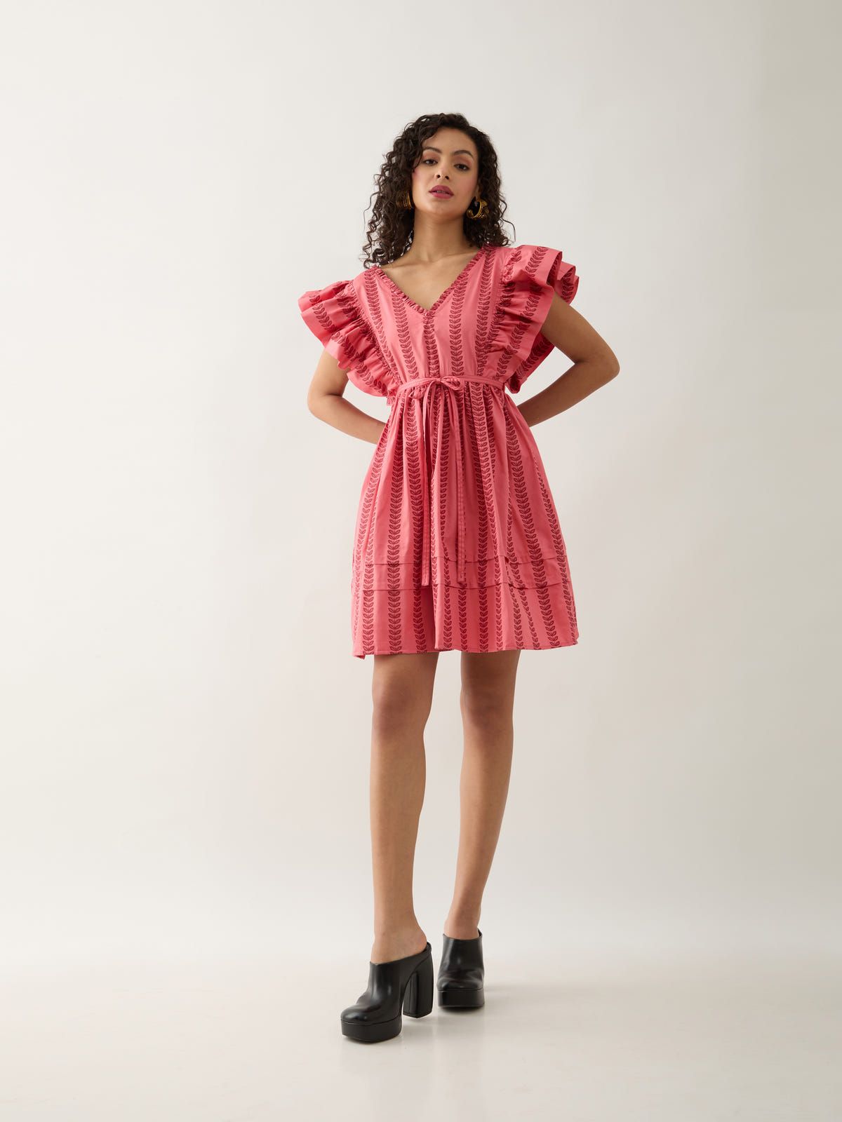 GALA DRESS - SALMON - image 6