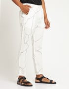 TOCO - TROUSER - MARBLE - WHITE view 2