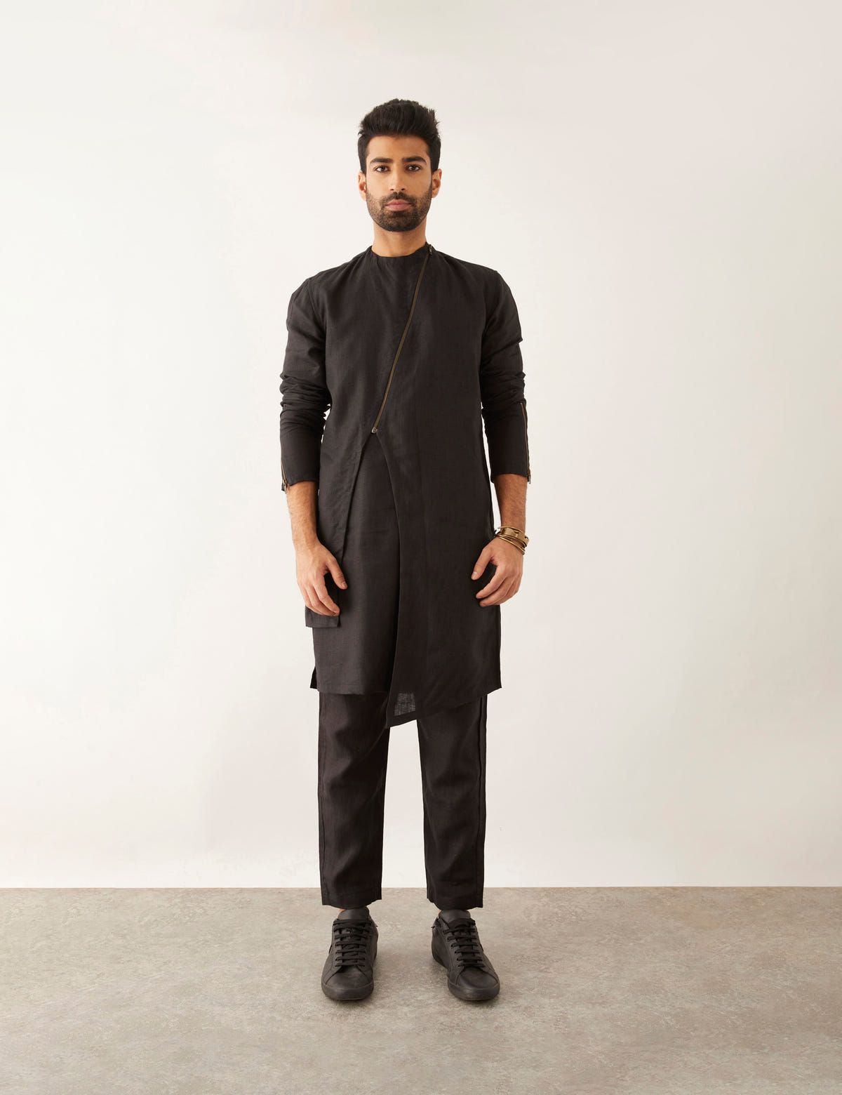 HOSON KURTA SET - BLACK - image 2