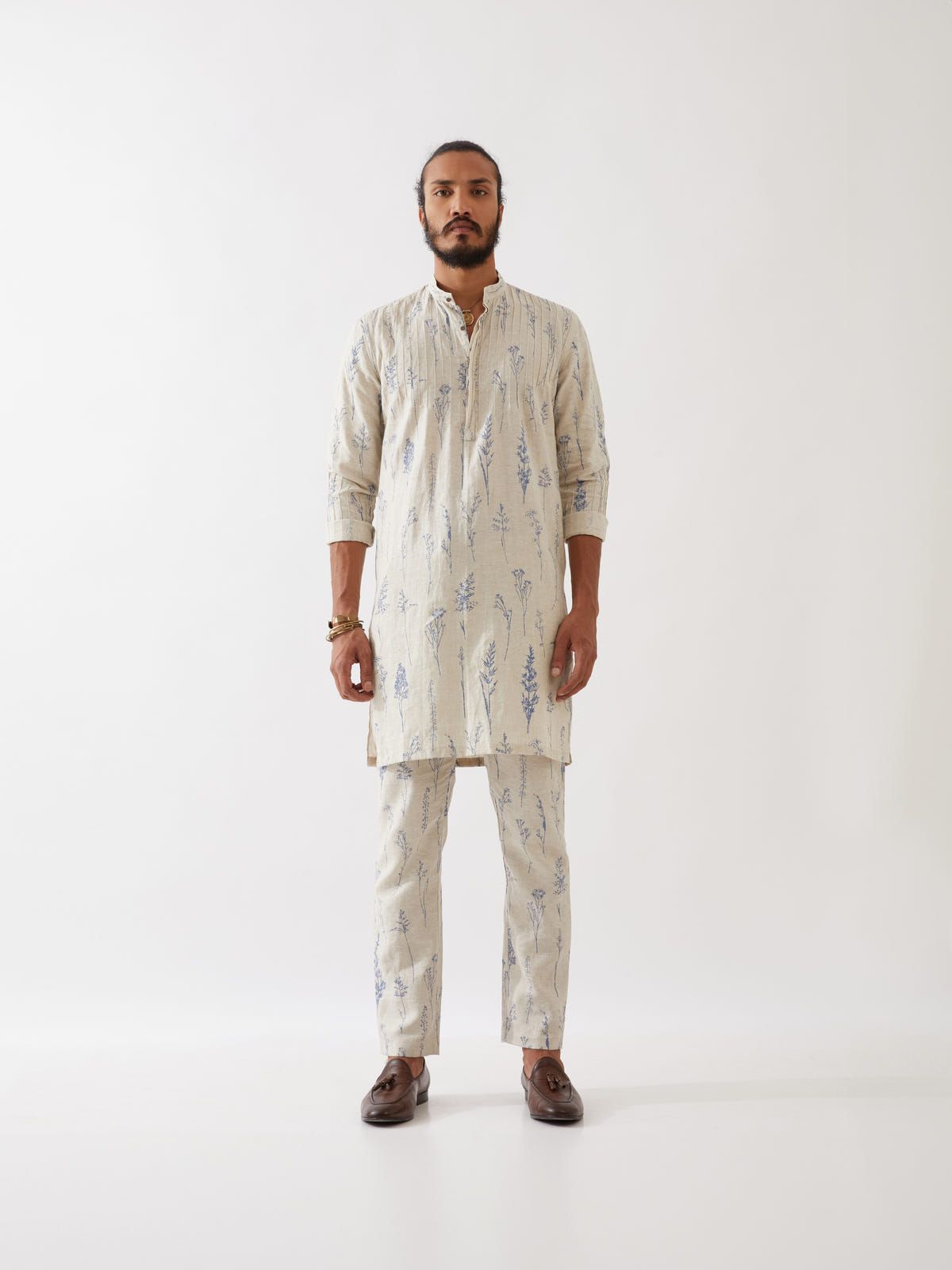 DECLAN BOTANICA KURTA - IVORY - image 2