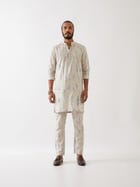 DECLAN BOTANICA KURTA - IVORY view 2
