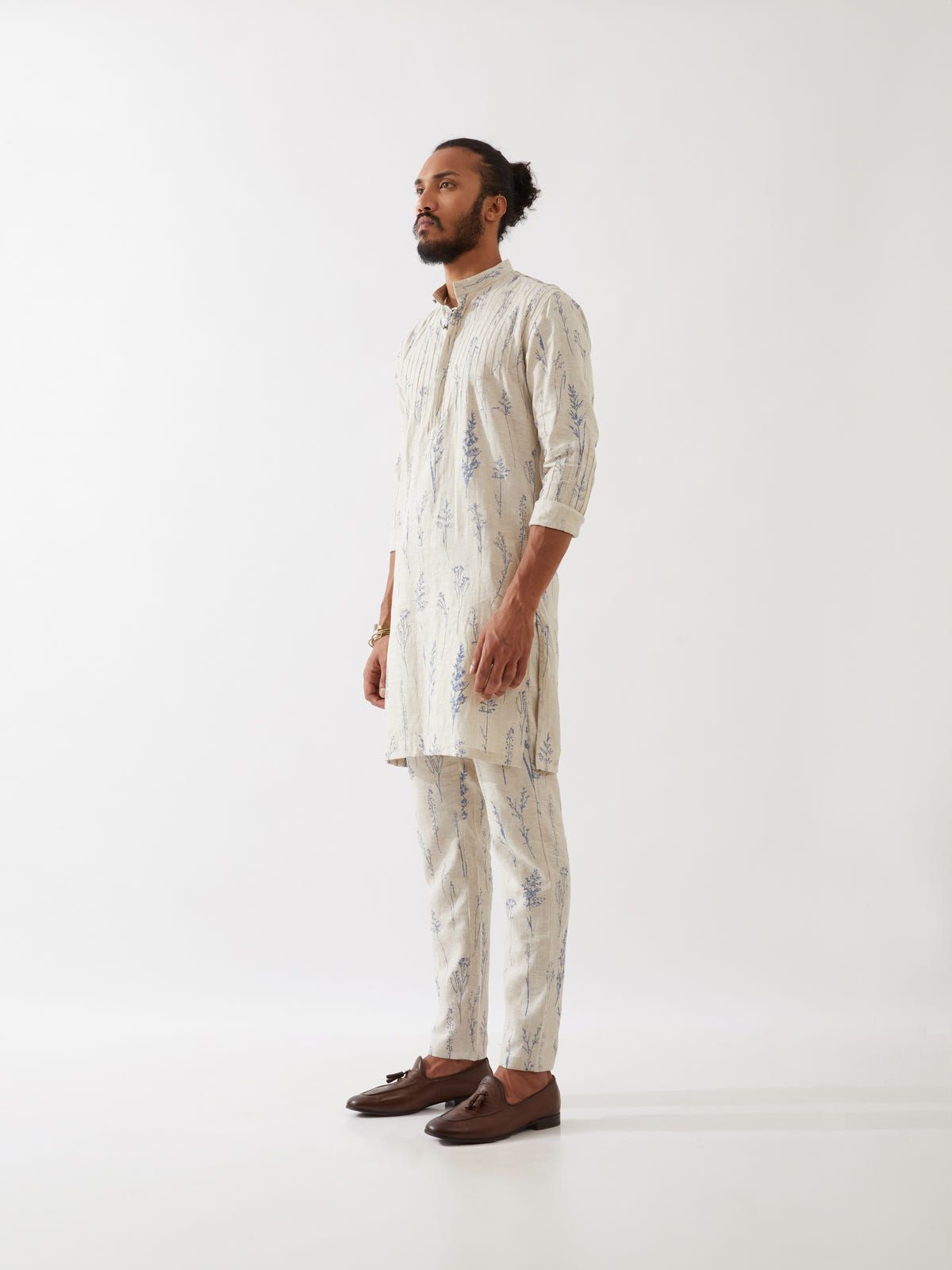 DECLAN BOTANICA KURTA - IVORY - image 4