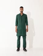 TORY REFLECTION KURTA - GREEN view 2