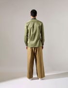 Russell Shirt - Sage - Look view 3