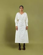 THEA DRESS - OFF WHITE view 1