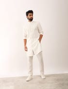 AARAV KURTA- WHITE view 5