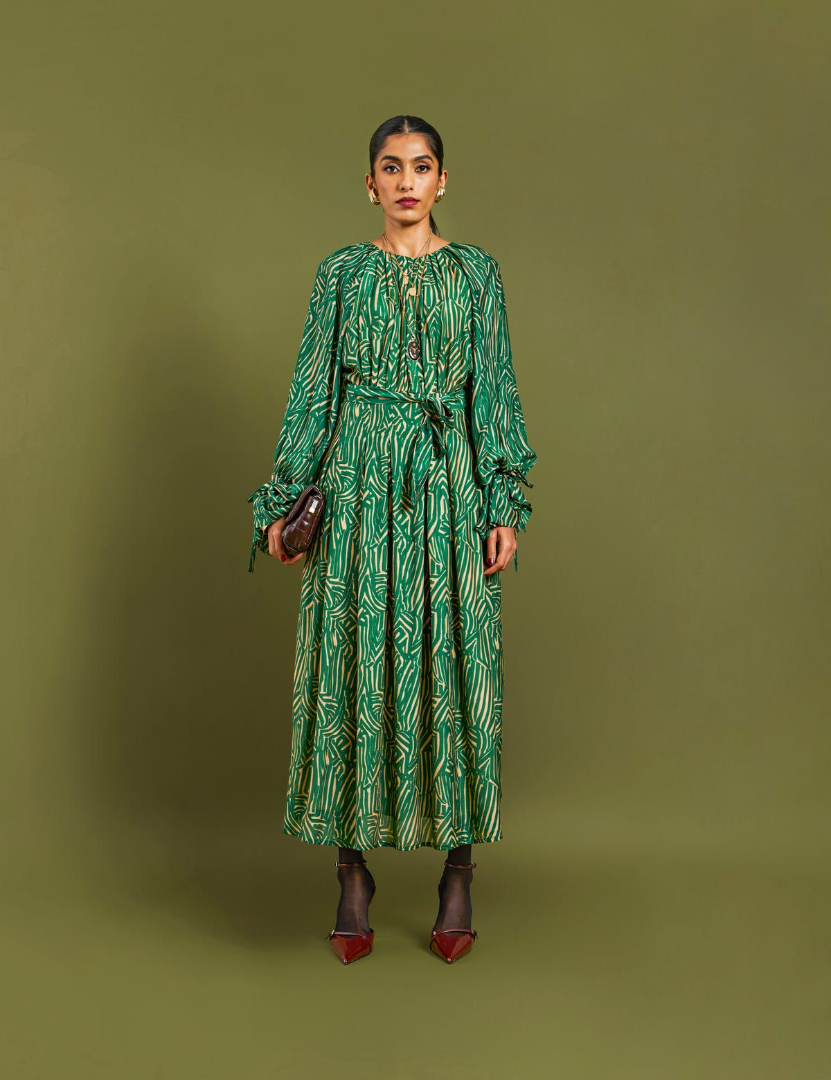 GLACIA DRESS - CRUMPLE - image 1