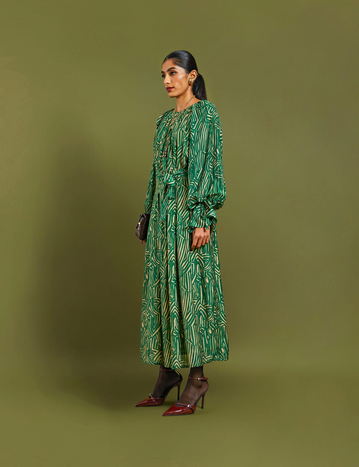 GLACIA DRESS - CRUMPLE - image 2