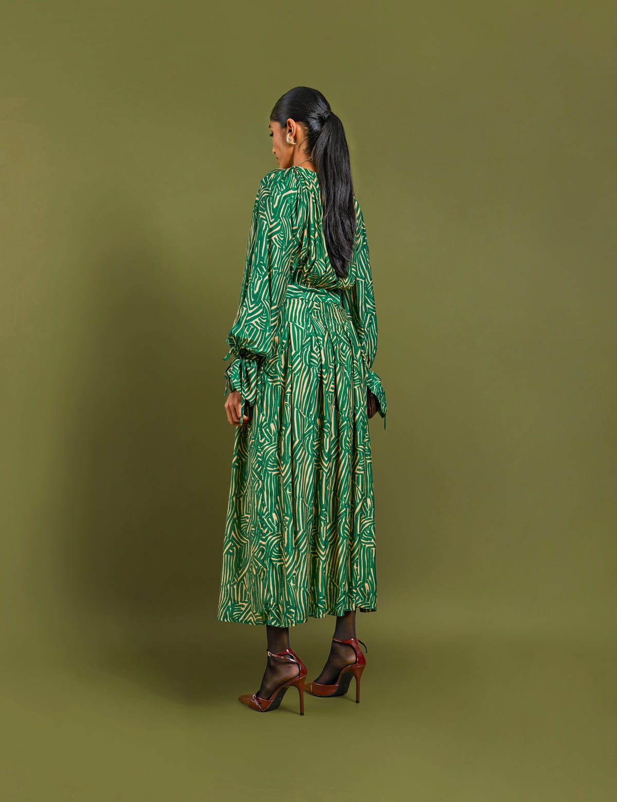 GLACIA DRESS - CRUMPLE - image 3
