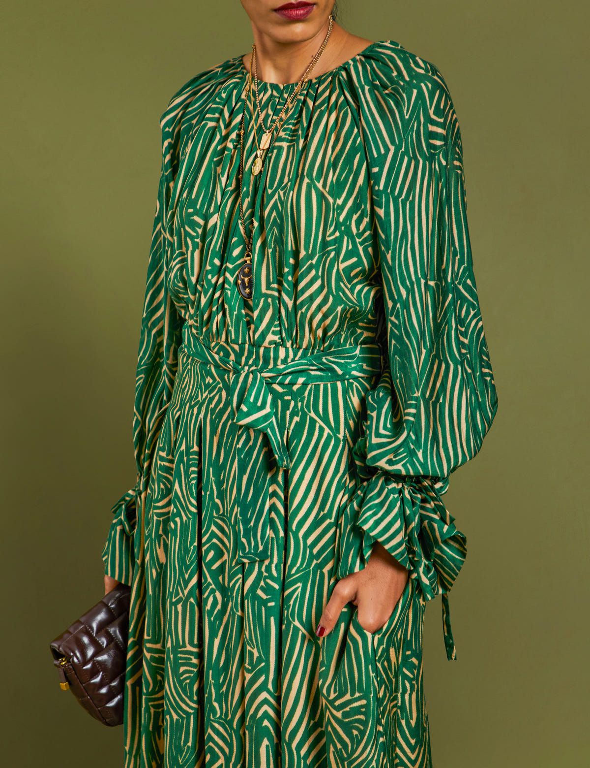 GLACIA DRESS - CRUMPLE - image 7
