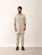 KABIR COSMOS SHIRT SET - IVORY view 1