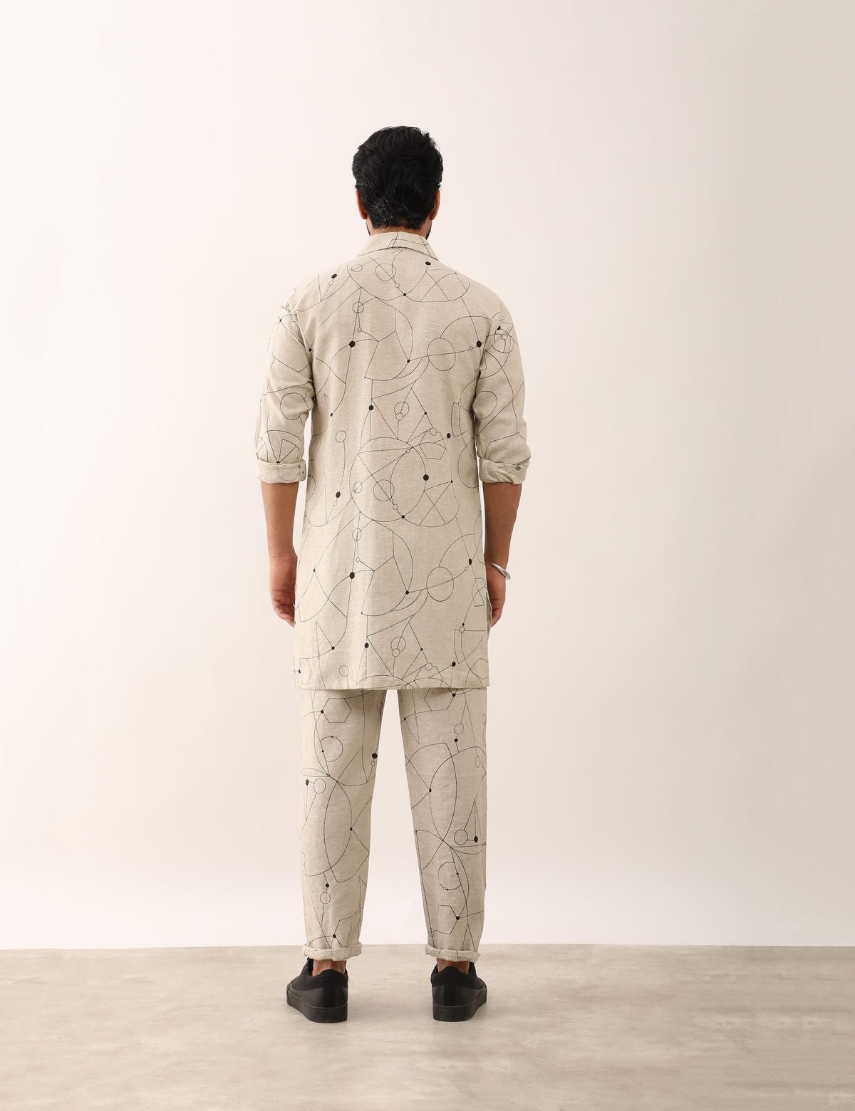 KABIR COSMOS SHIRT SET - IVORY - image 4