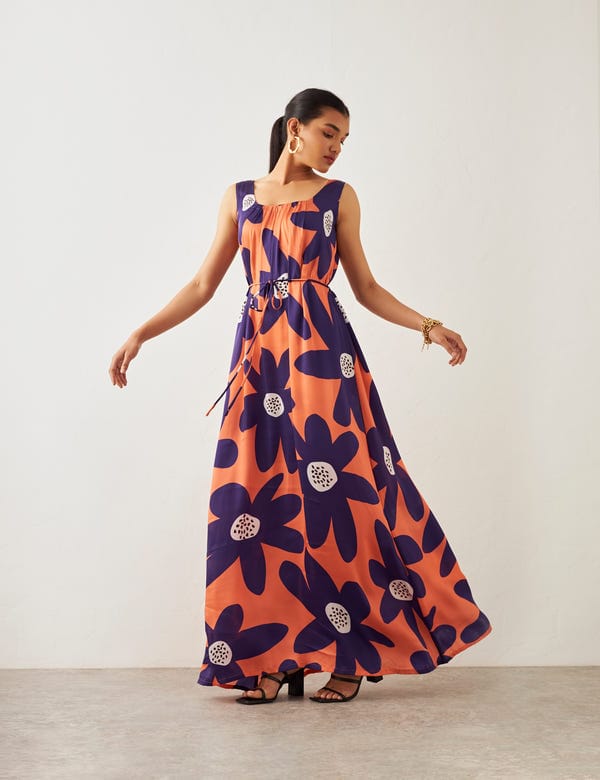 SON OF A NOBLE - SNOB — CERRA DRESS - QUEEN PURPLE