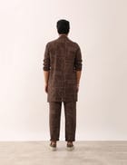 KARAN GATSBY SHIRT SET - BROWN view 3