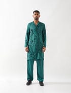 NECO KURTA SET - EMERALD view 1