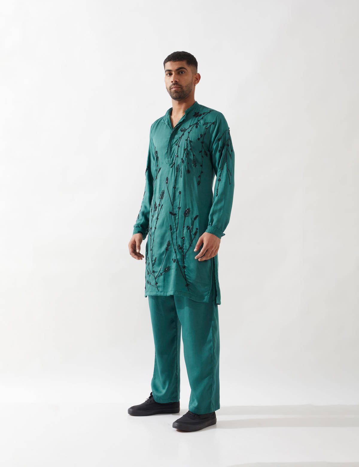 NECO KURTA SET - EMERALD - image 3