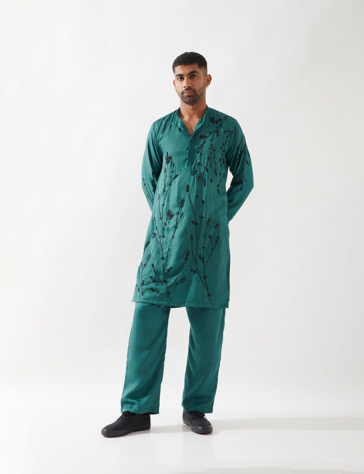 NECO KURTA SET - EMERALD - image 5