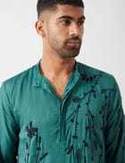 NECO KURTA SET - EMERALD view 7