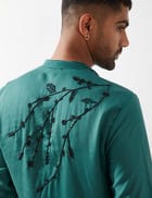 NECO KURTA SET - EMERALD view 8