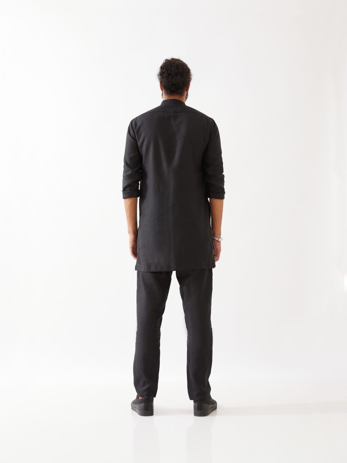 WAYLON KURTA SET - BLACK - image 4