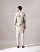 Amos Fern Kurta Set - Ivory view 3