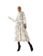 VIVIAN DRESS - OFF WHITE view 1