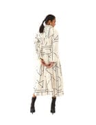 VIVIAN DRESS - OFF WHITE view 4