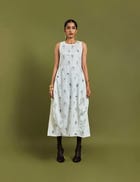 GRASSE DRESS  - OFF WHITE view 1
