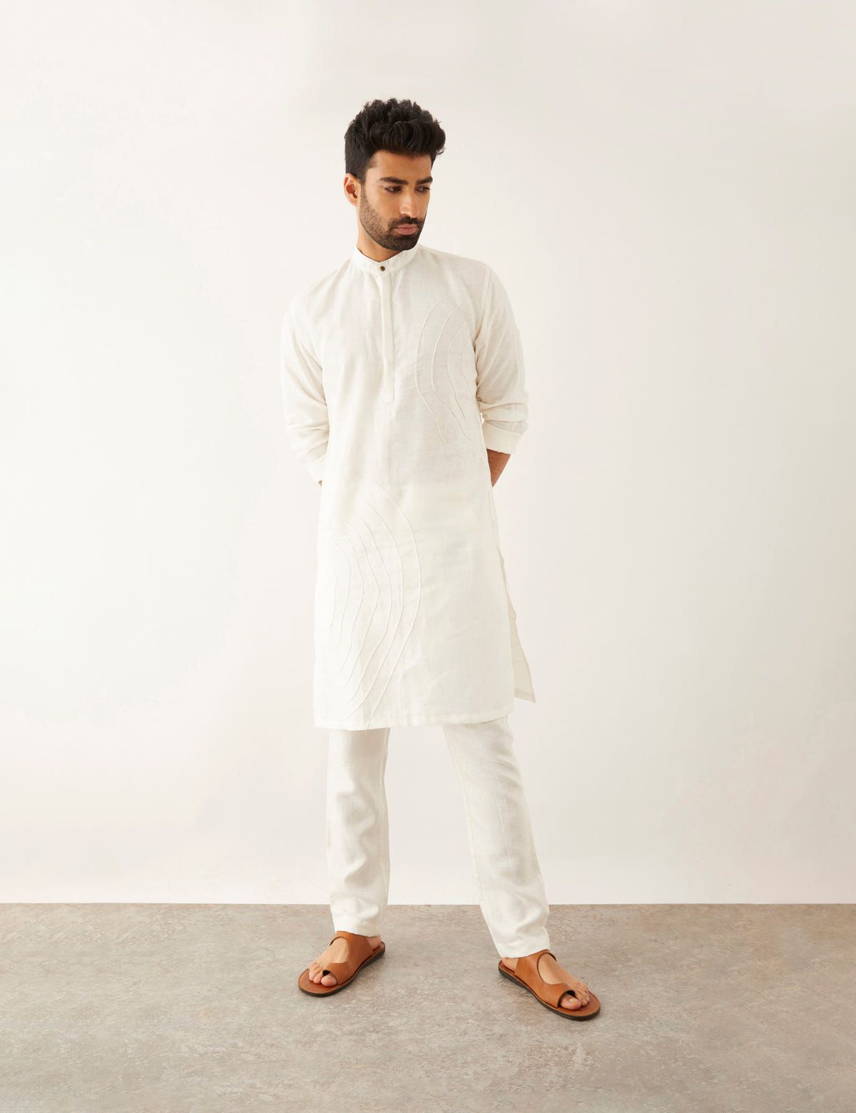 FEZ - KURTA - WHITE - image 5