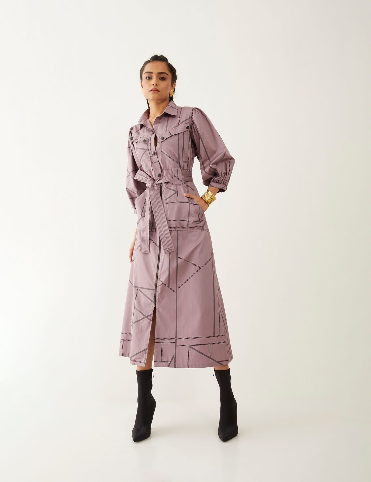 MIZURI DRESS - ORCHID - image 1
