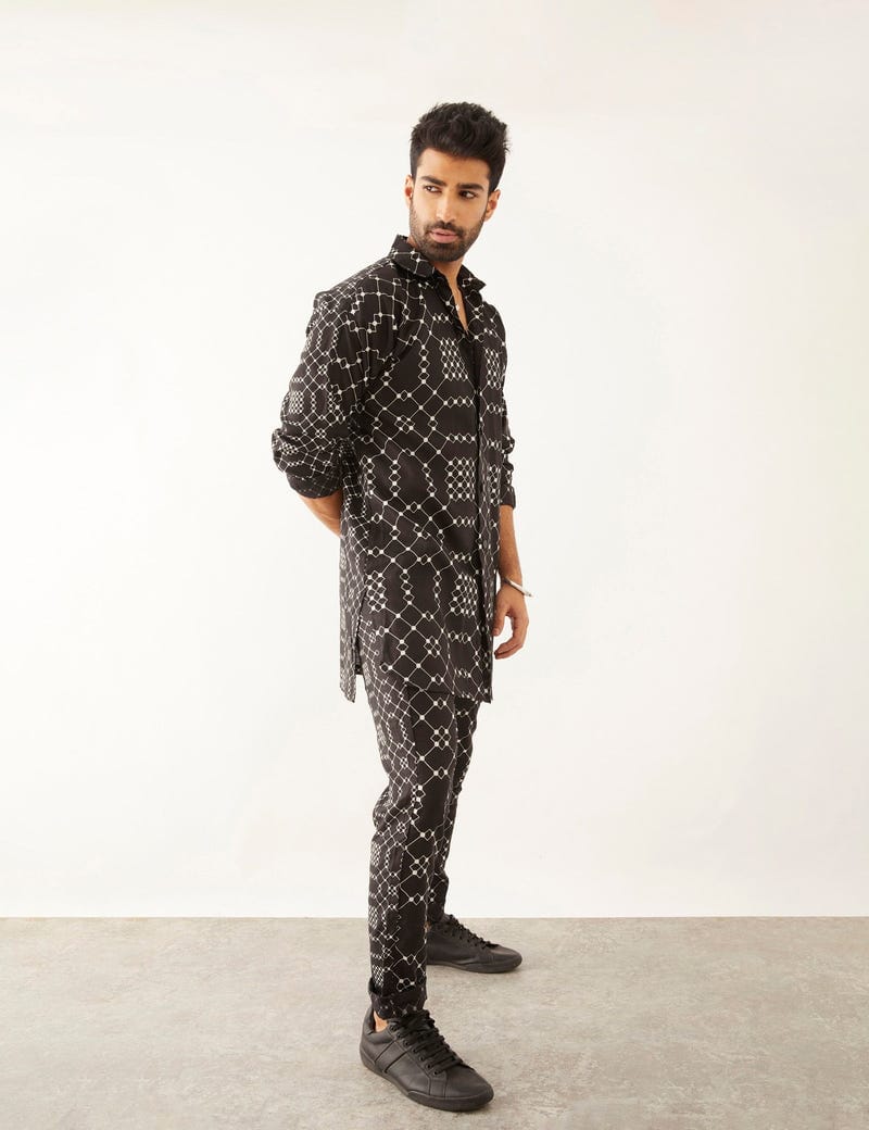 AAZZ - BALANCE TWIN - SHIRT- SET - BLACK
