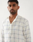 KENT REGAL KURTA - WHITE view 2