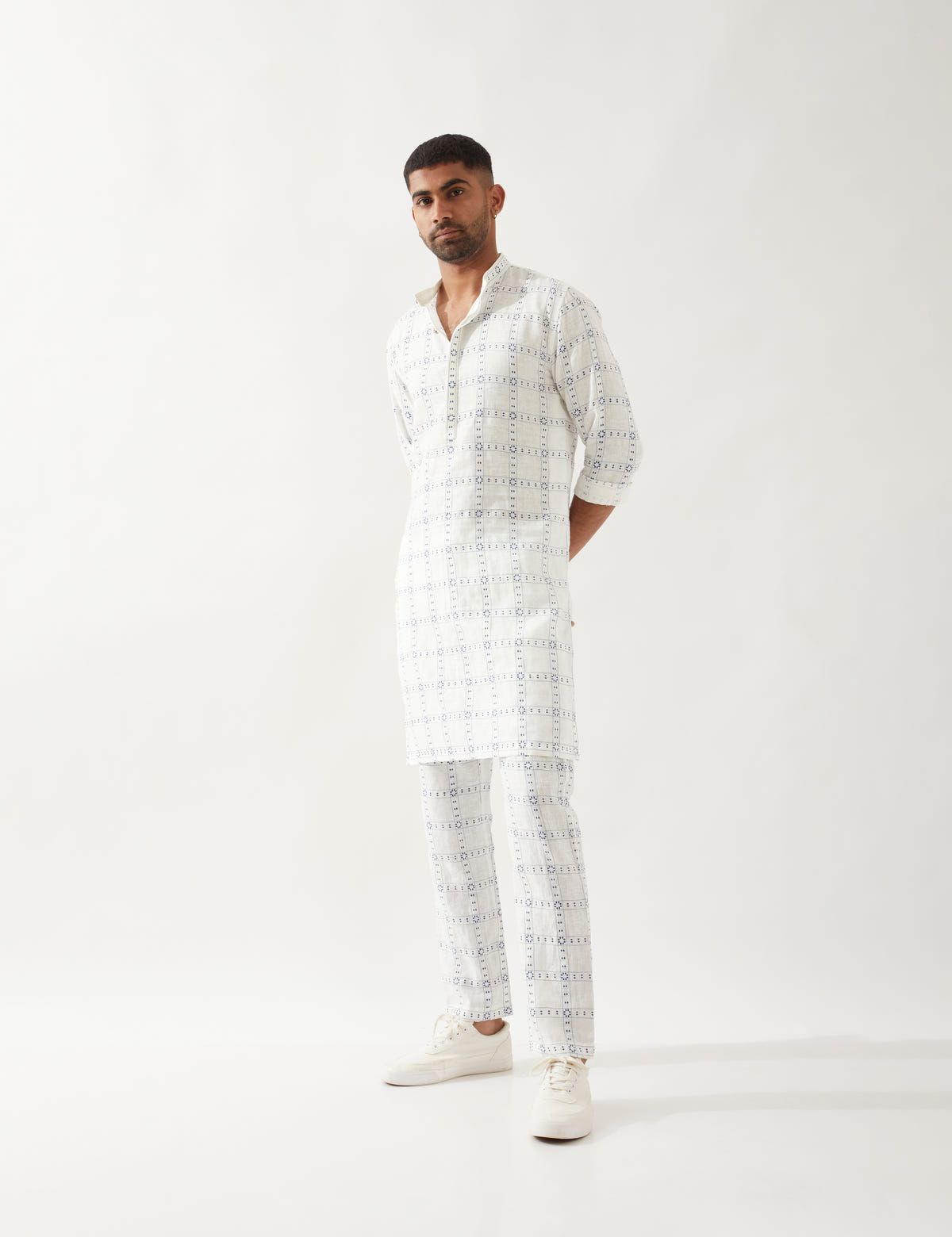 KENT REGAL KURTA - WHITE - image 5