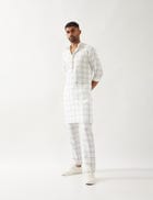 KENT REGAL KURTA - WHITE view 5