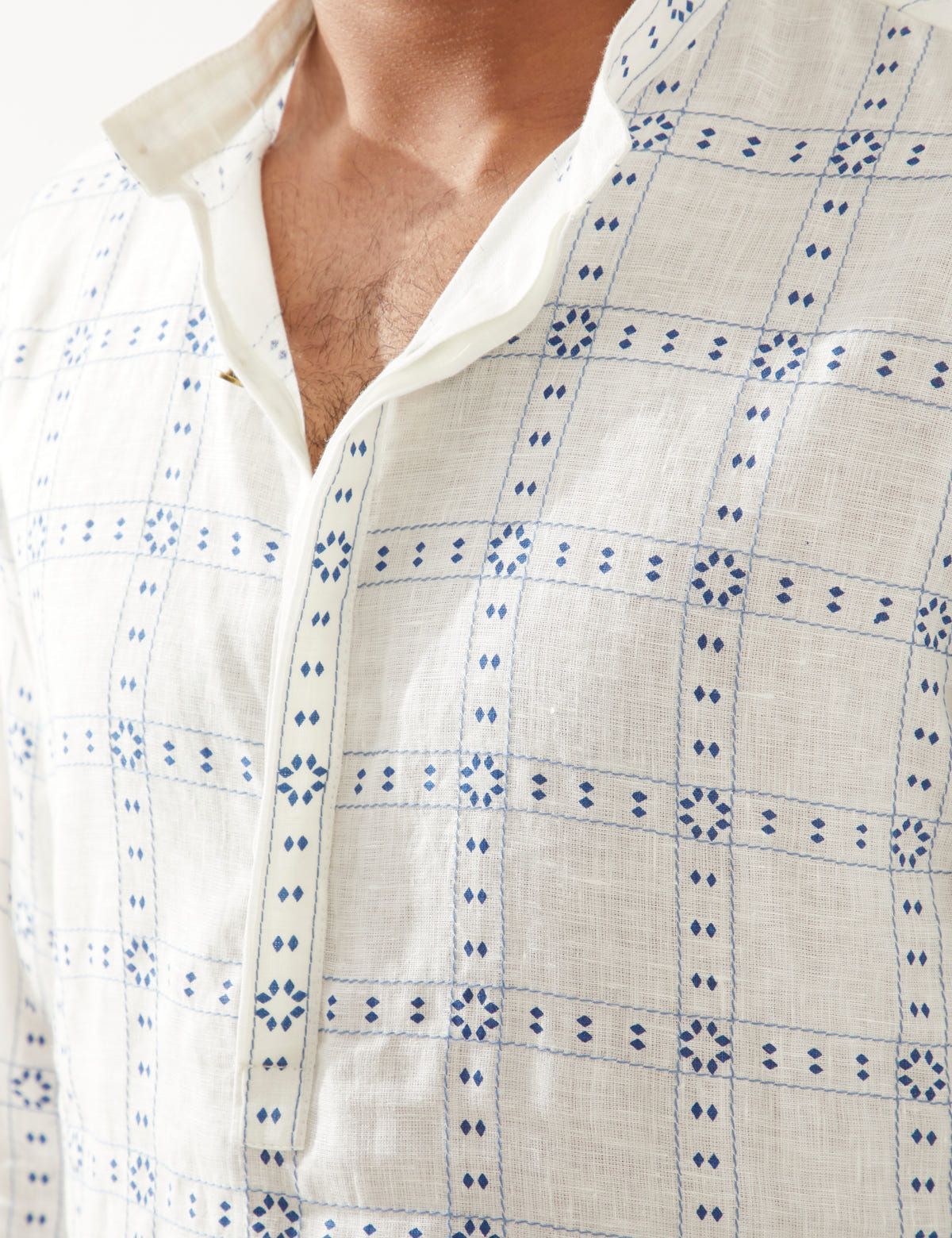 KENT REGAL KURTA - WHITE - image 7