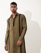 KAIN KURTA - BROWN view 2