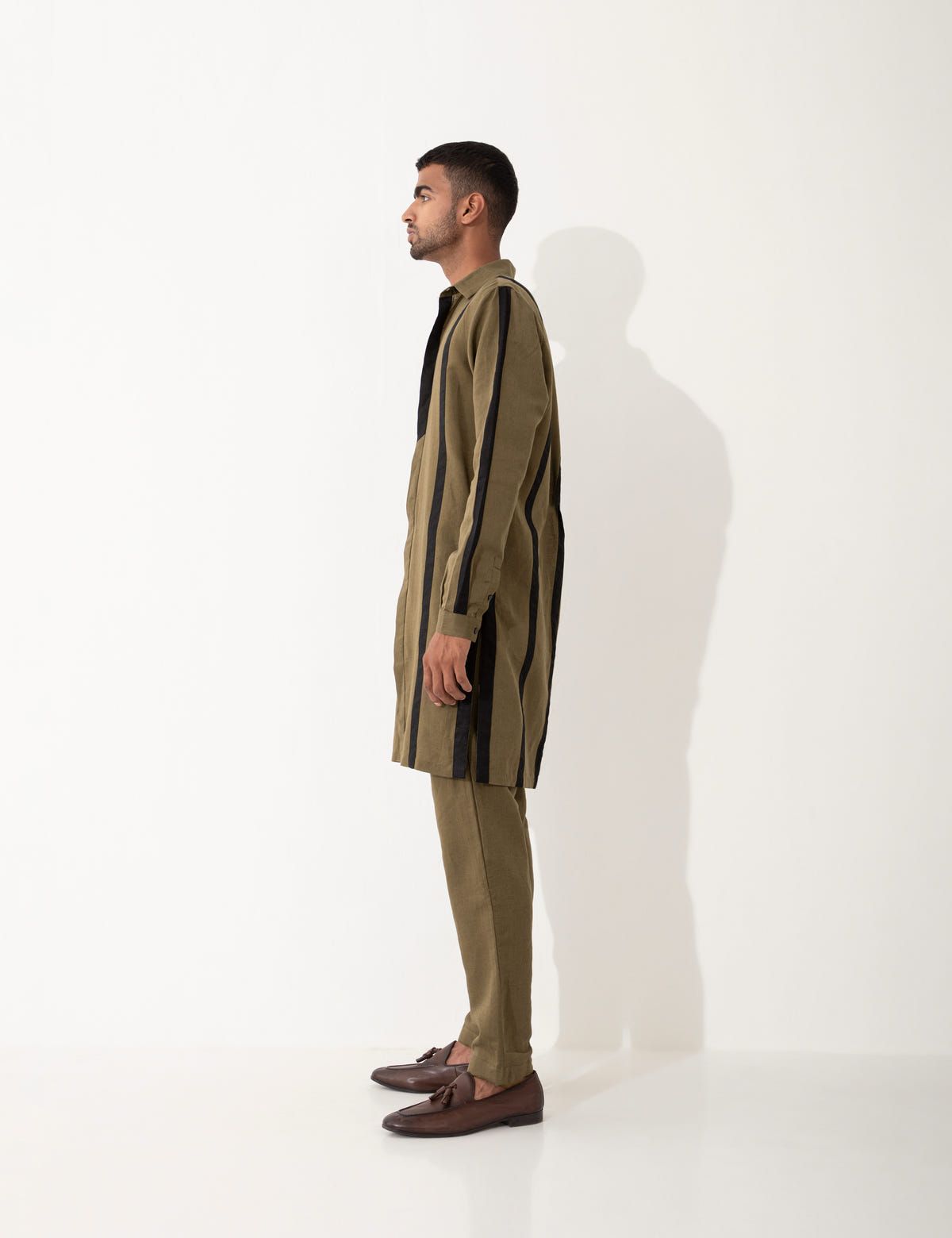 KAIN KURTA - BROWN - image 5