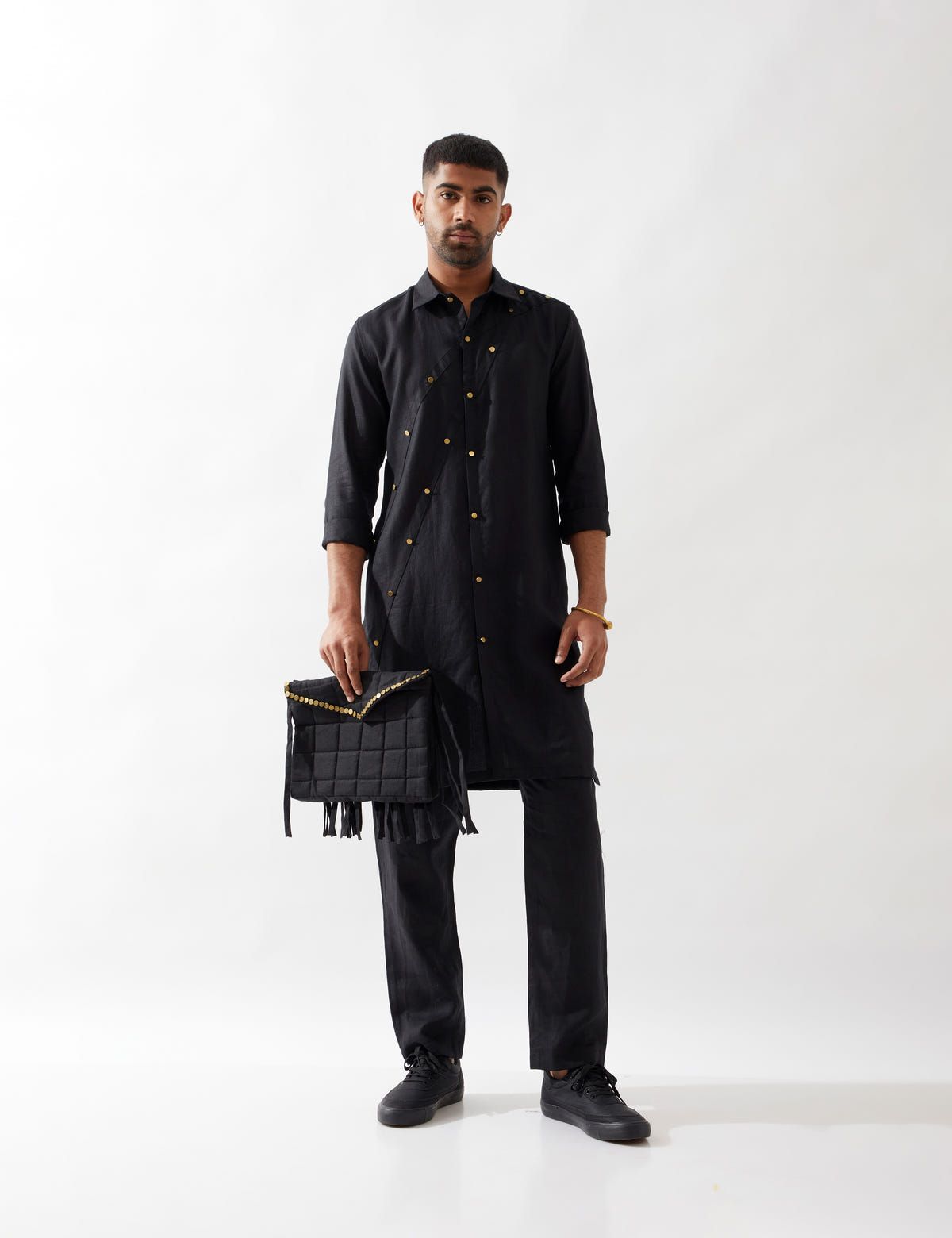 HARISON KURTA - BLACK - image 6