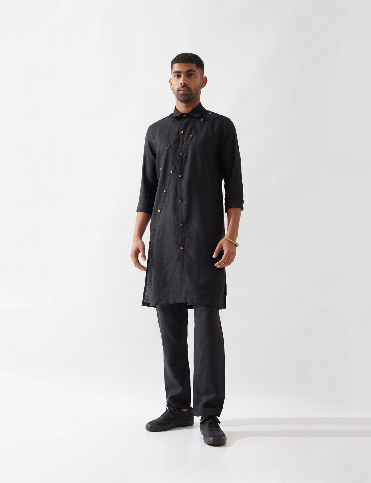 HARISON KURTA - BLACK - image 7