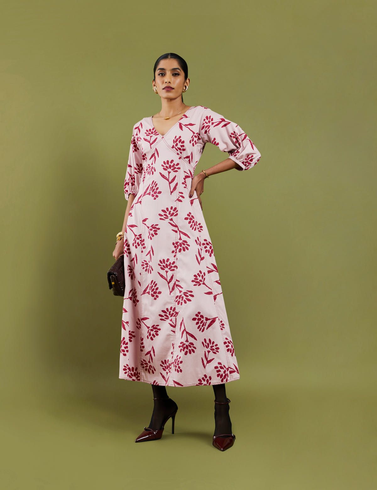PARADISE DRESS - ROSE - image 3