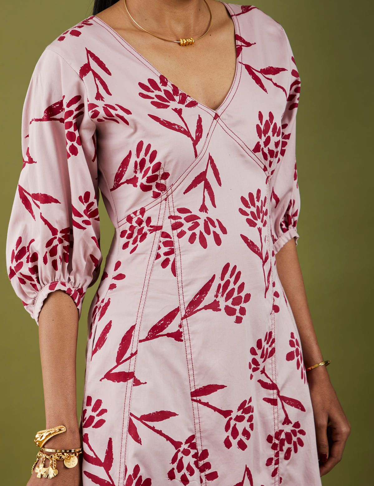 PARADISE DRESS - ROSE - image 5