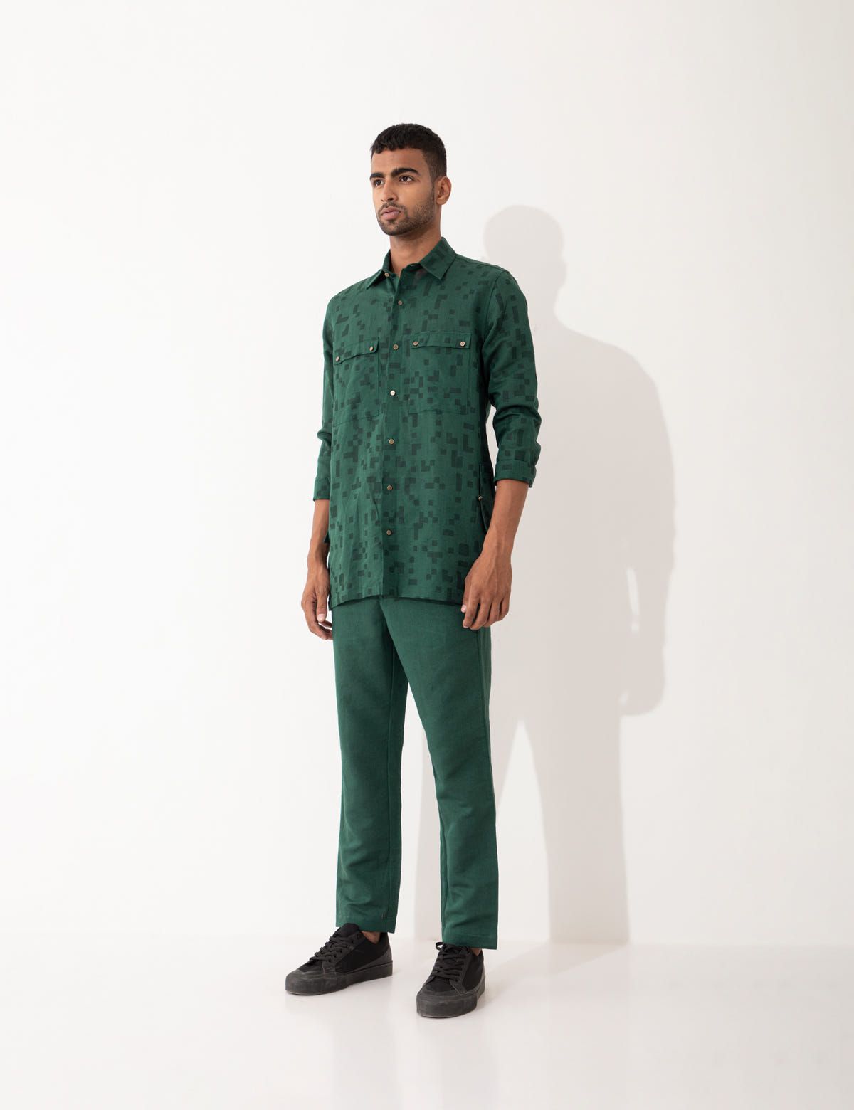 FEZZI CUBE SHIRT - GREEN - image 4