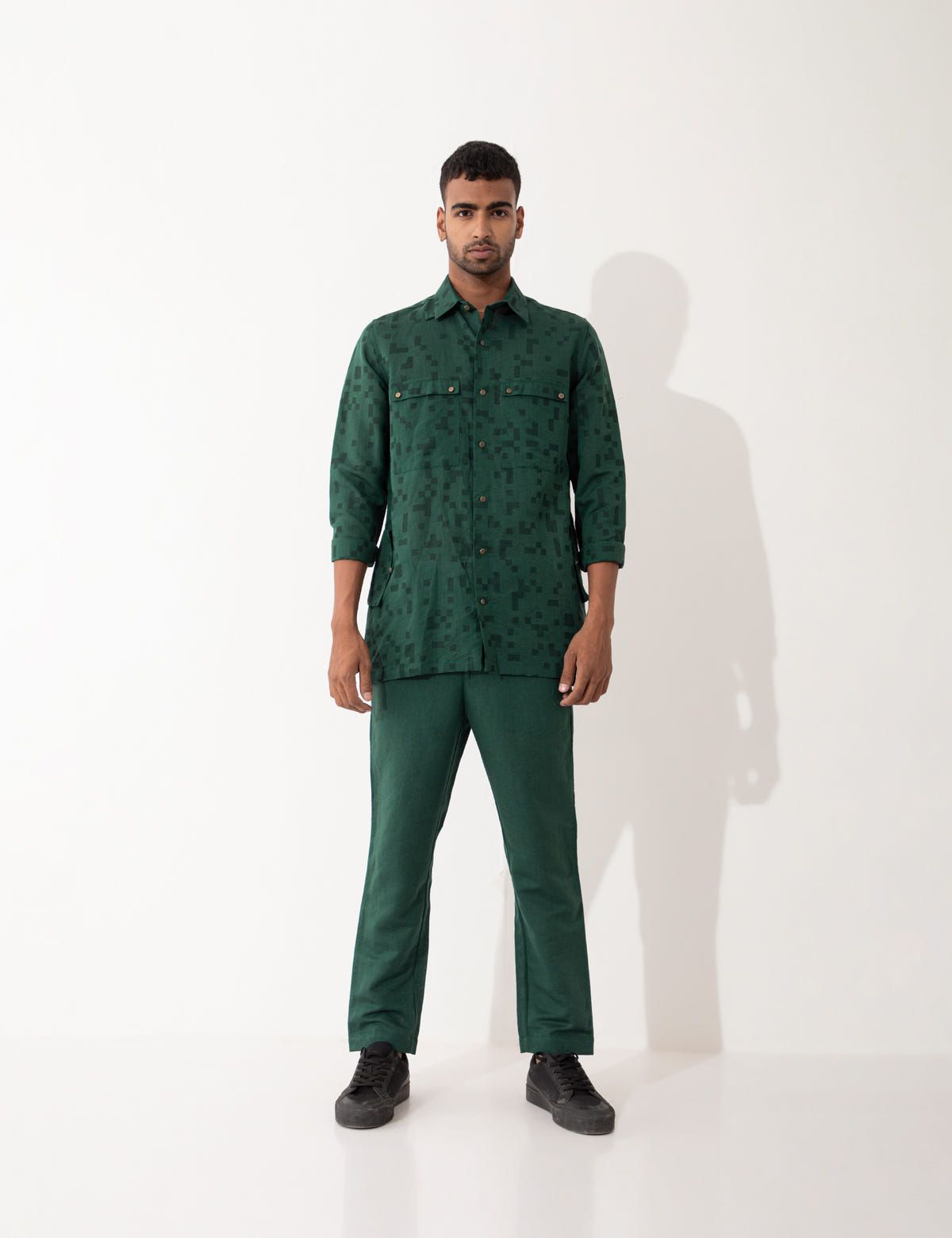 FEZZI CUBE SHIRT - GREEN - image 7