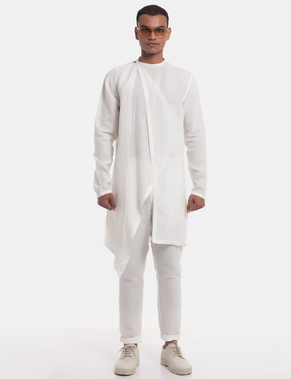 SON OF A NOBLE - SNOB — Matsue - Kurta - White